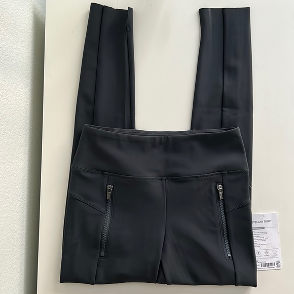 NWT Athleta Stellar Tight Pant Leggings Anthracite Grey Work Travel Size XS - Picture 9 of 13